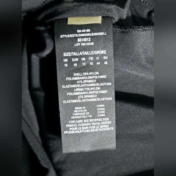 Amoressa by Miraclesuit Diamonds Are Forever Roxy Tankini Swim Top Size 10 - Picture 6 of 11